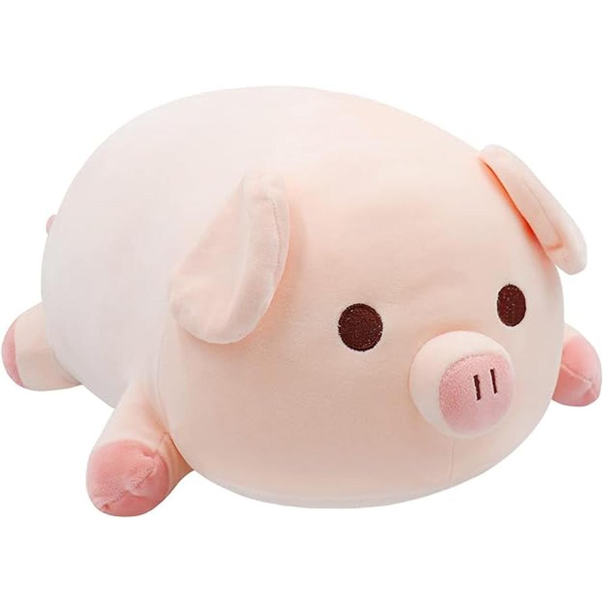 Fortunings JDS Peluche de cerdo de 15.7 pulgadas