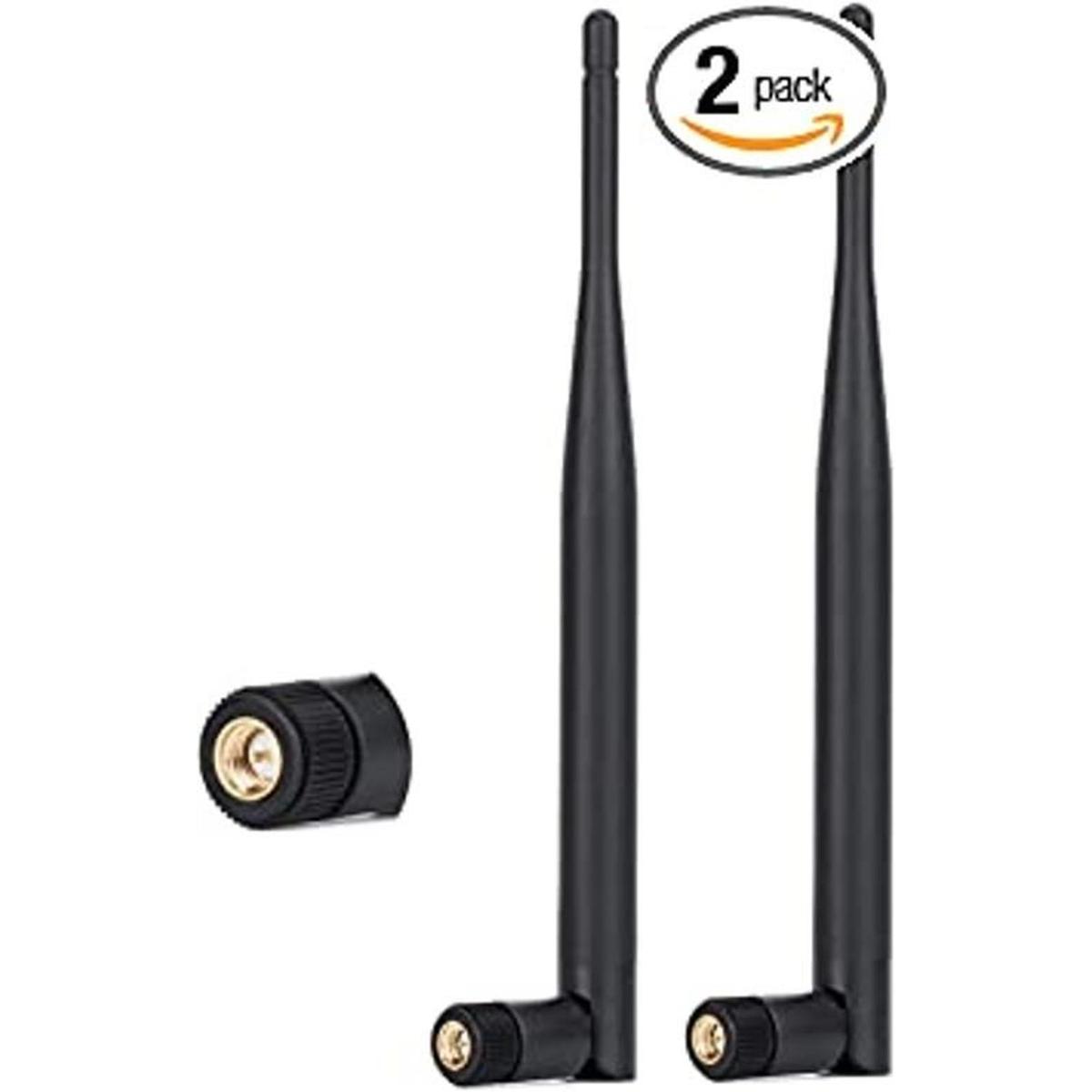 Fosi Audio Antena Bluetooth macho 6dBi 2.4GHz Antena WiFi