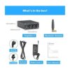 Fosi Audio BT20A Bluetooth 5.0 Audio estéreo 2 canales_6