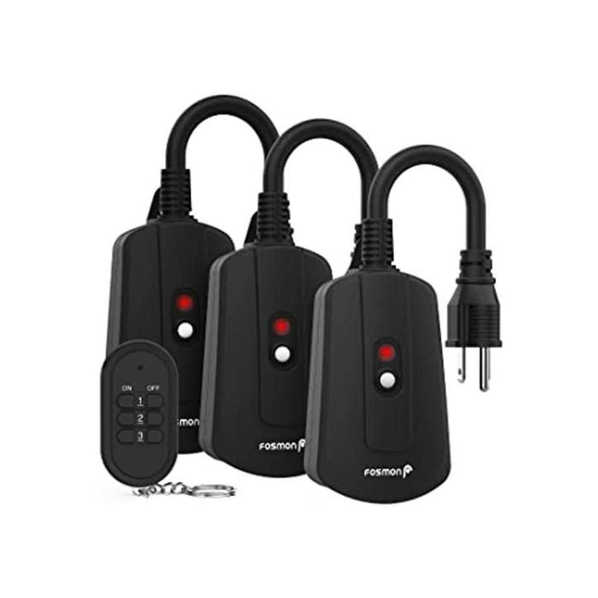 Fosmon Control remoto inalámbrico para interiores y