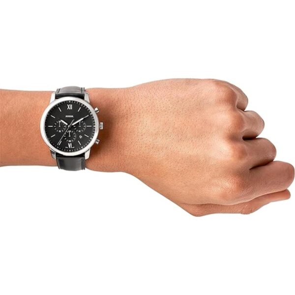 Fossil Neutra Reloj cronógrafo de cuarzo de acero_5