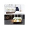 Fowecelt Luces de tarro Mason para decoración de mesa para
