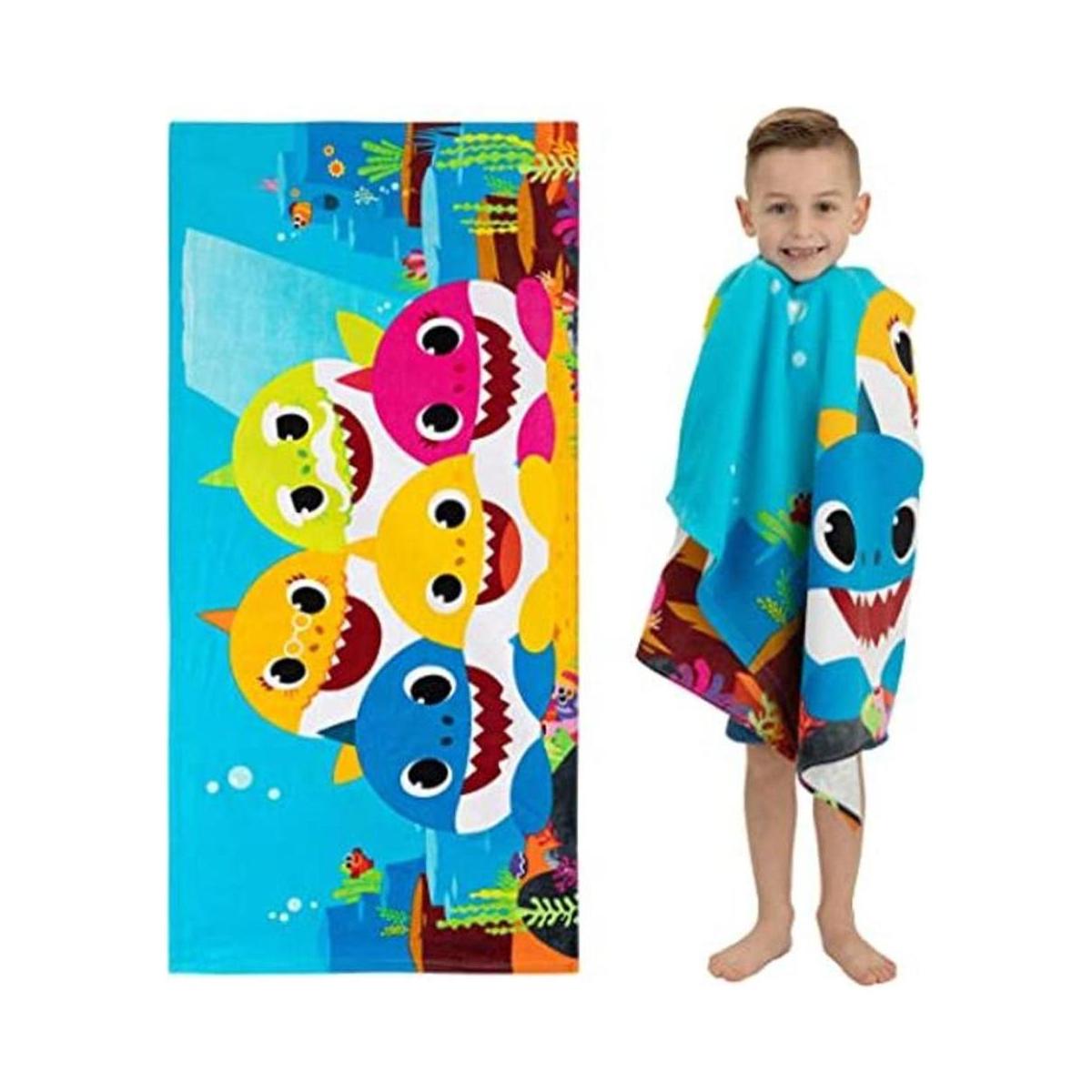 Franco Toalla de baño de algodón súper suave para niños