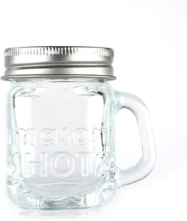 Frascos premium Mini Mason Jar vasos de chupito con