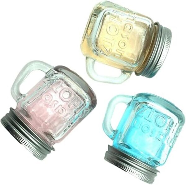 Frascos premium Mini Mason Jar vasos de chupito con