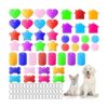 Frienda 48 etiquetas de identificación de mascotas en