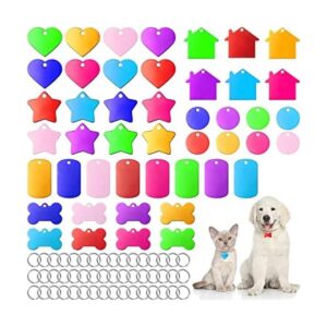 Frienda 48 etiquetas de identificación de mascotas en