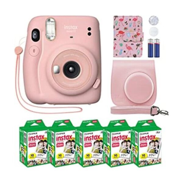 Fujifilm Instax Mini 11 Cámara instantánea rosa rubor_1