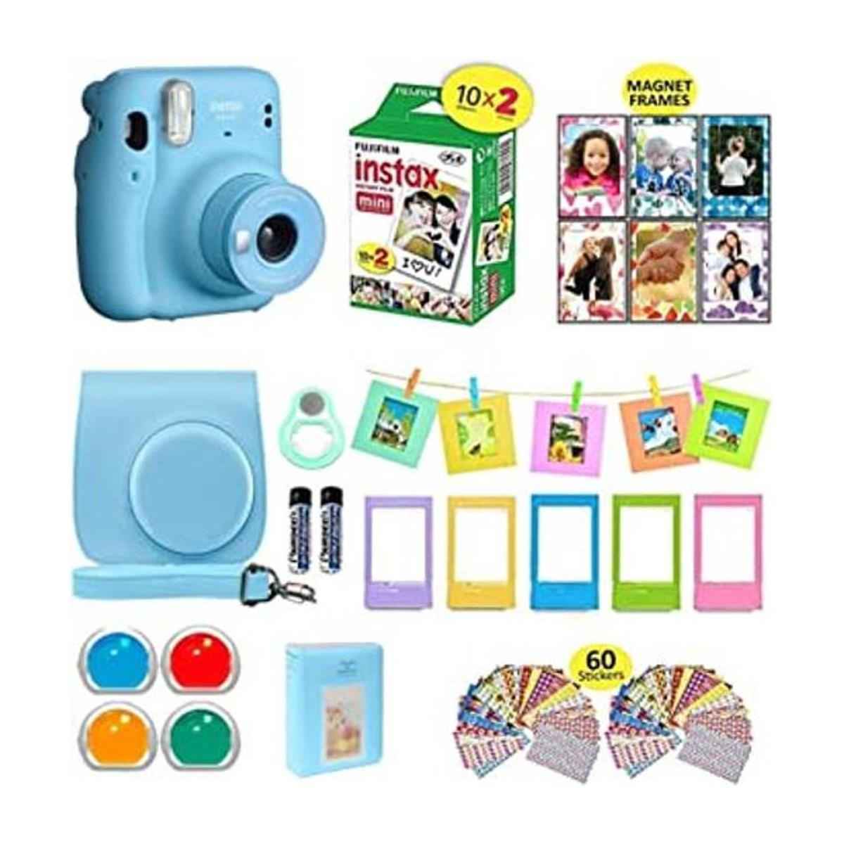 Fujifilm Instax Mini 11 Cámara instantánea azul cielo