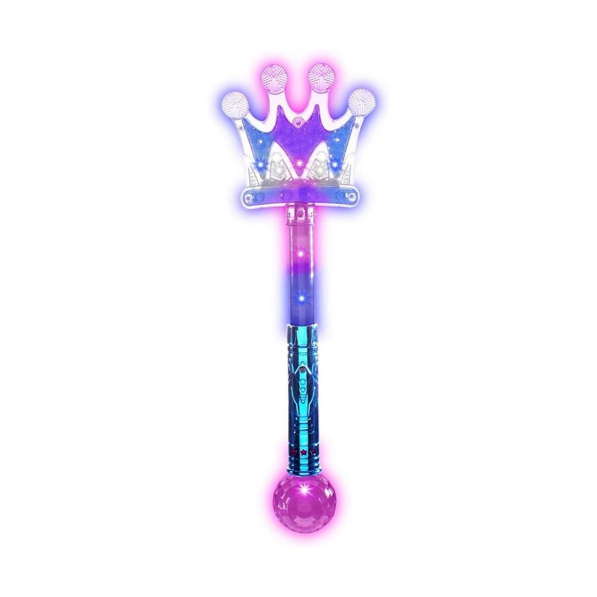 Fun Central Varita de corona con luz LED para niños con