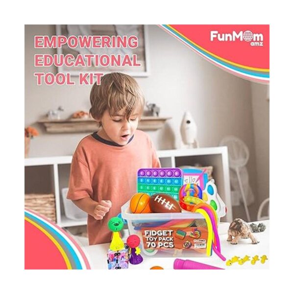 FunMomAmz Paquete de juguetes para la ansiedad caja de