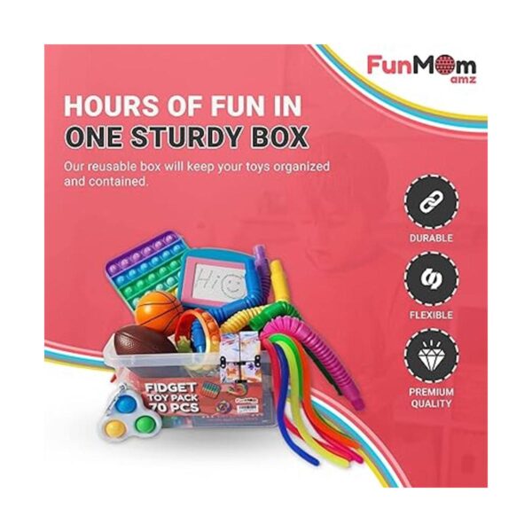 FunMomAmz Paquete de juguetes para la ansiedad caja de