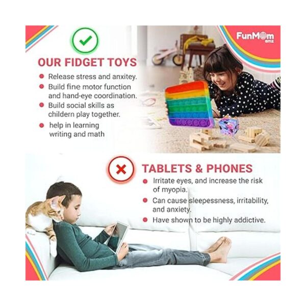 FunMomAmz Paquete de juguetes para la ansiedad caja de