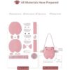 FunSpace Kit de costura manualidades de bricolaje bolso_2