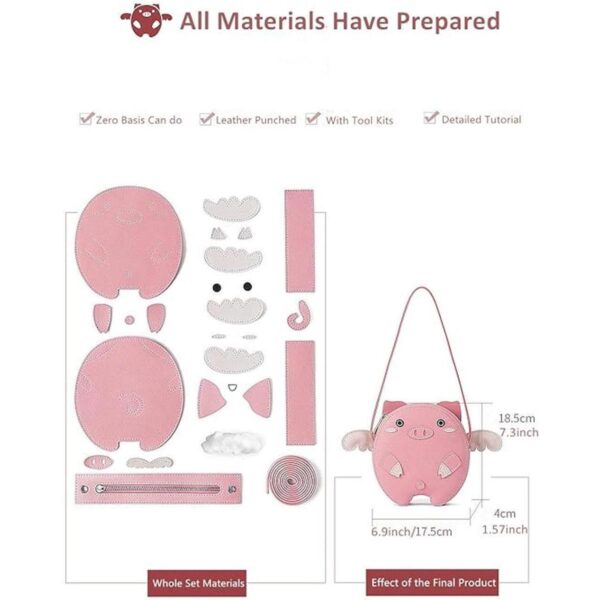 FunSpace Kit de costura manualidades de bricolaje bolso_2