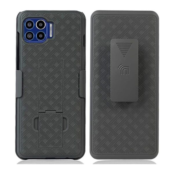 Funda con clip para Moto One 5G Nakedcellphone banda de_2