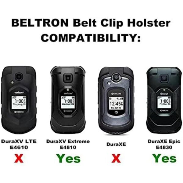 Funda con clip para cinturón Kyocera DuraXV Extreme E4810_3