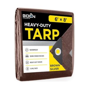 Funda de lona resistente de 10 mil de grosor multiusos