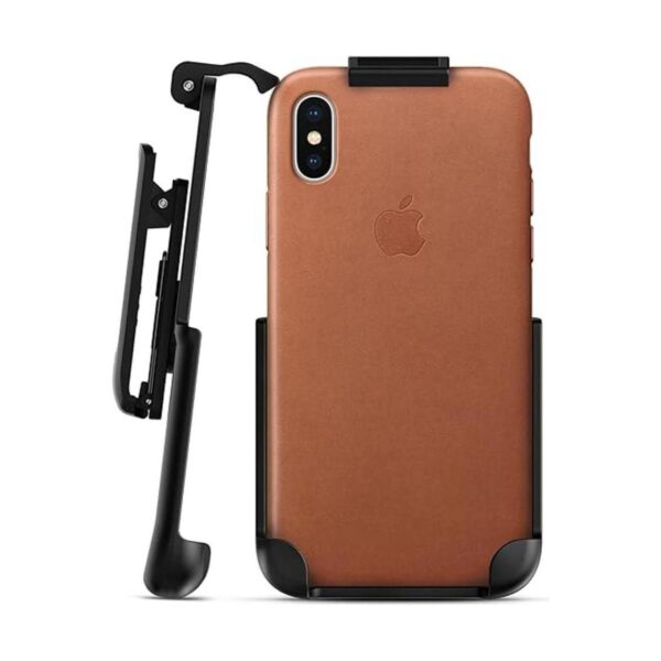 Funda de piel para Apple iPhone X funda no incluida._1