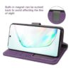 Funda de piel tipo cartera para Samsung Galaxy Note10 con_4
