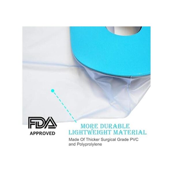 Funda impermeable para pies para ducha protector de_6