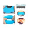 Funda impermeable para pies para ducha protector de_3
