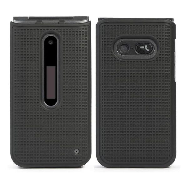 Funda para LG Classic Flip Nakedcellphone Negro Funda_2