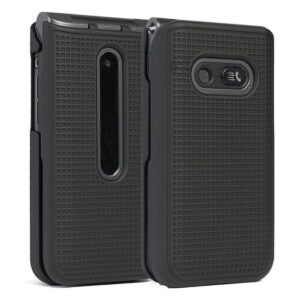 Funda para LG Classic Flip Nakedcellphone Negro Funda_1