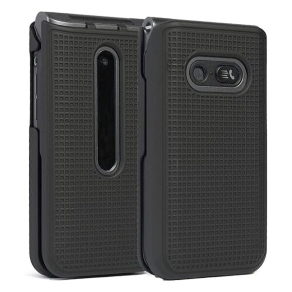 Funda para LG Classic Flip Nakedcellphone Negro Funda_1