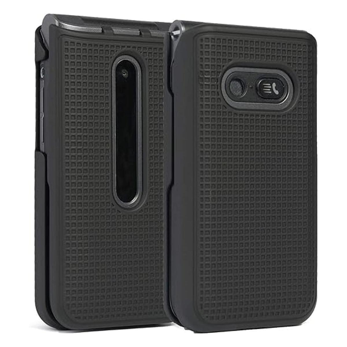 Funda para LG Classic Flip Nakedcellphone Negro Funda