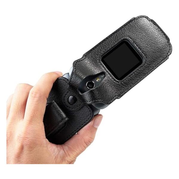 Funda para Jitterbug Flip2 Nakedcellphone piel vegana_4