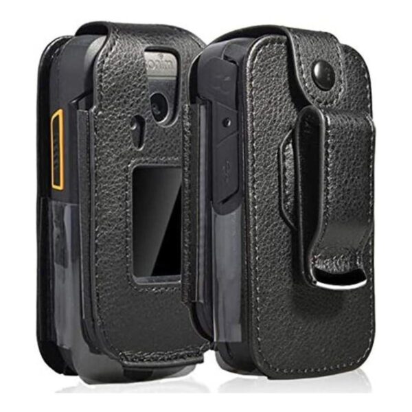 Funda para Sonim XP3 Nakedcellphone piel vegana negra_1