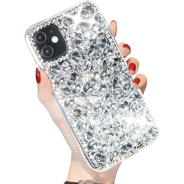 Funda para iPhone 12iPhone 12 Pro con purpurina y_1