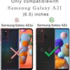 Funda para teléfono Galaxy A21 Samsung A21 con protector_2
