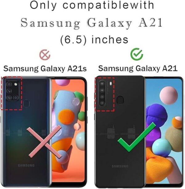 Funda para teléfono Galaxy A21 Samsung A21 con protector_2