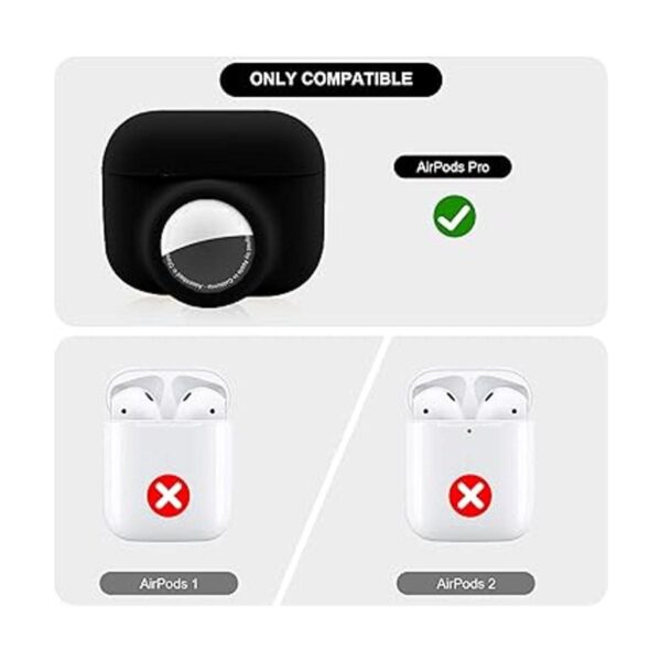 Funda protectora 2 en 1 para Apple AirPods Pro Air Tag_3