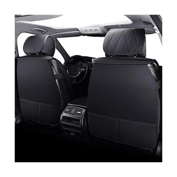 Fundas de asiento de cuero y ajuste universal para_3