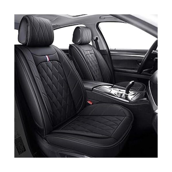 Fundas de asiento de cuero y ajuste universal para_2