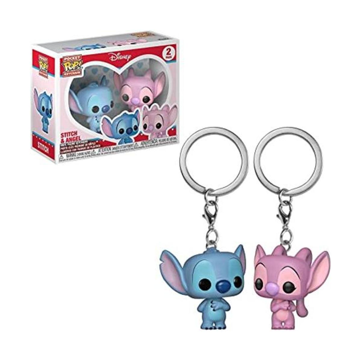 Funko Llavero Pop Lilo Stitch Angel 2 unidades