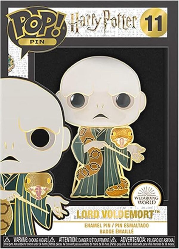 Funko POP Pop Pins Harry Potter Voldemort con estándar_2