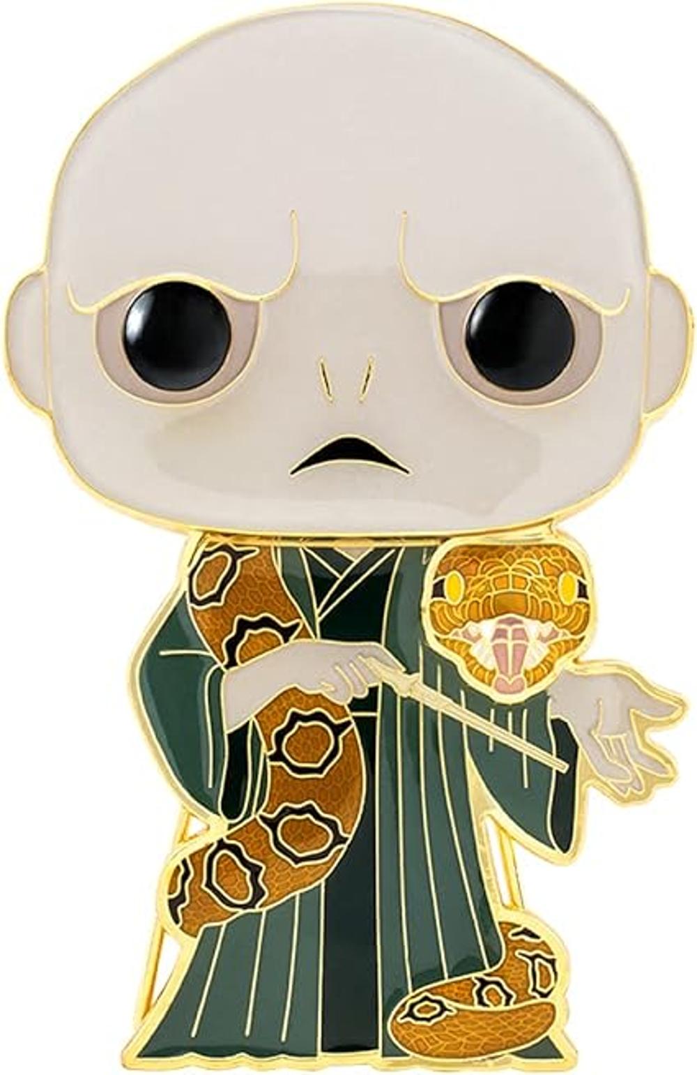 Funko POP Pop Pins Harry Potter Voldemort con estándar