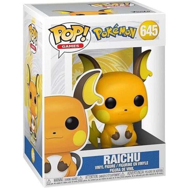 Funko Pop Juegos Pokemon Raichu Multicolor 3.75 pulgadas_2
