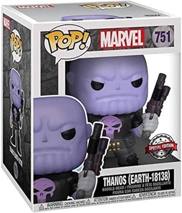 Funko Pop Super Marvel Heroes Thanos Earth18138 Figura_3