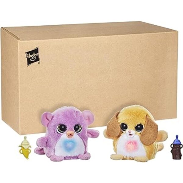 FurReal Fuzzalots Juguete de alimentación interactivo con_3