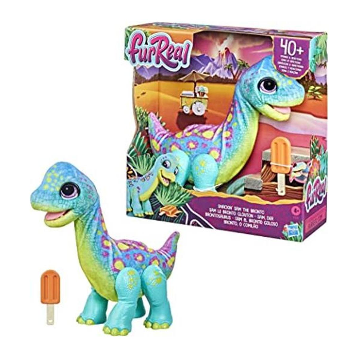 FurReal Snackin Sam The Bronto Juguete animatrónico