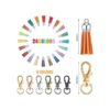 Furge Juego de 72 piezas de accesorios para llavero