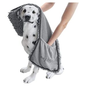 Furfox Toalla absorbente para perro toalla de microfibra_1