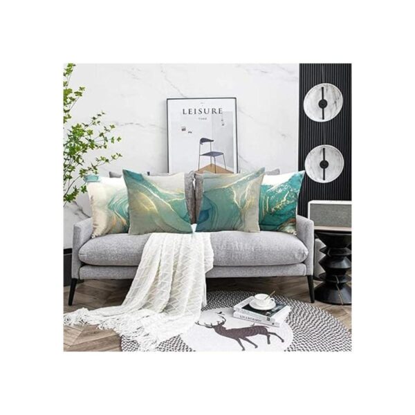 GALMAXS7 Juego de 4 fundas de almohada decorativas con