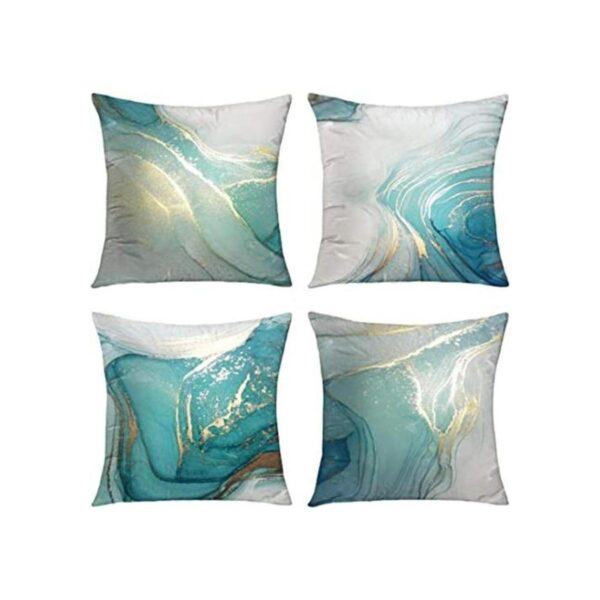 GALMAXS7 Juego de 4 fundas de almohada decorativas con