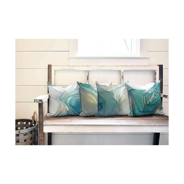 GALMAXS7 Juego de 4 fundas de almohada decorativas con